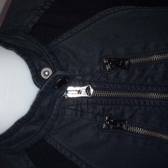 Y2k whimsigoth edwardian steampunk goth Armani exchange jacket small fits xs - Picture 4 of 13